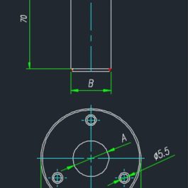 Support de lyre Øint: 20mm réf.5154